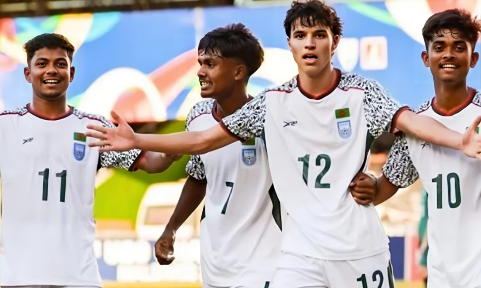 টাইব্রেকারের নাটকীয় জয়ে ভারতকে হারিয়ে সাফ অনূর্ধ্ব-২০ চ্যাম্পিয়ন বাংলাদেশ