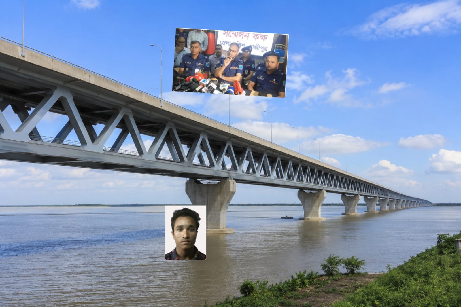 গাজীপুরে আলোচিত পাঁচ হত্যা মামলার আসামি ফোরকানের পদ্মা লাফ দিয়ে আত্মহত্যা