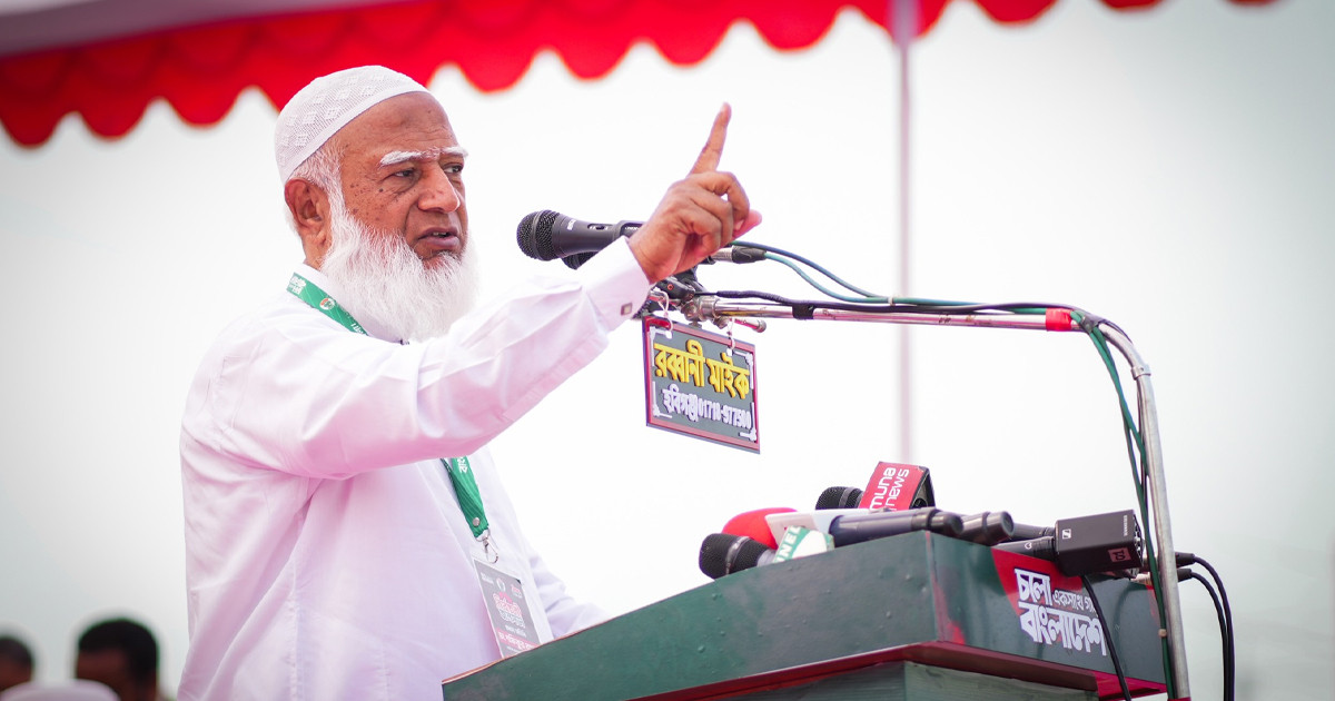 রাজার ছেলে রাজা হবে, আমরা তা মানি না: জামায়াত আমির