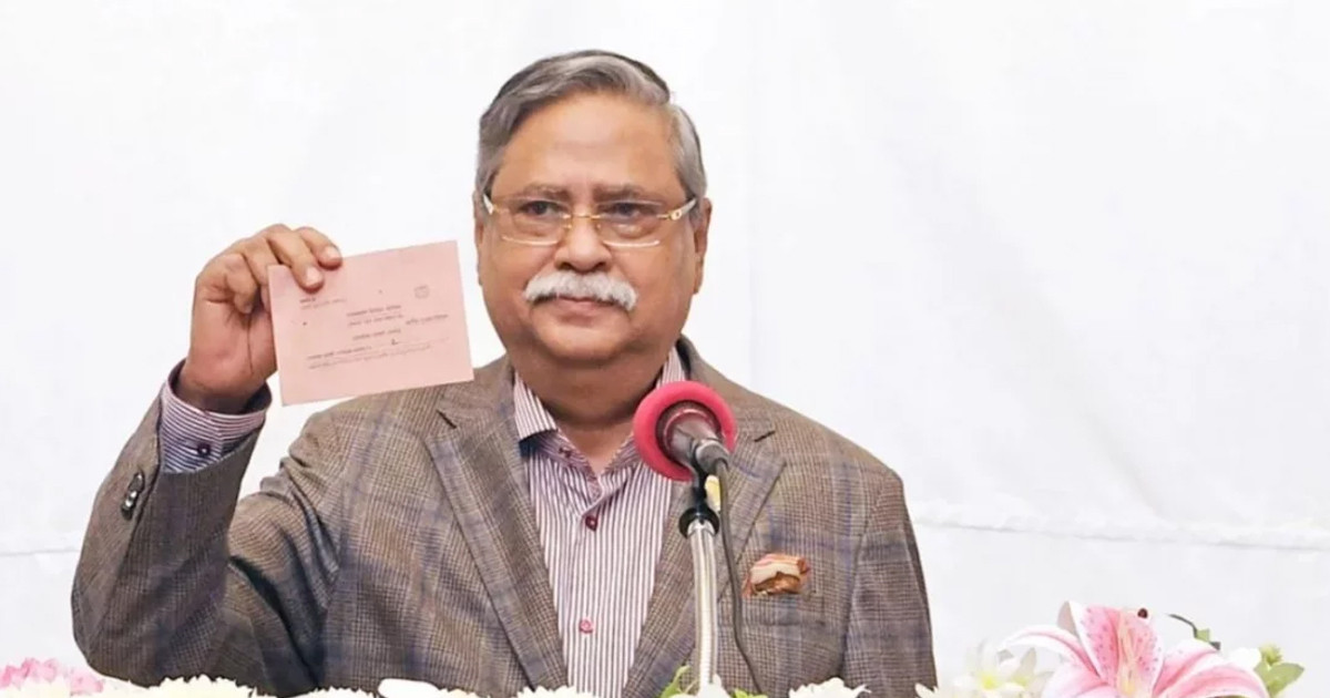 পোস্টাল ব্যালটে ভোট দিলেন রাষ্ট্রপতি সাহাবুদ্দিন