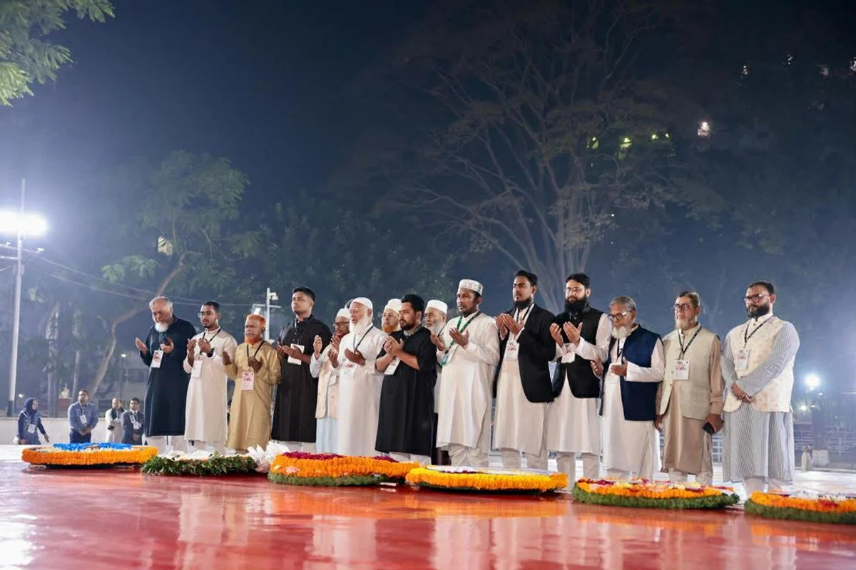 জামায়াত আমিরের মন্তব্য প্রথমবার শহীদ মিনারে যাওয়ার বিষয়ে