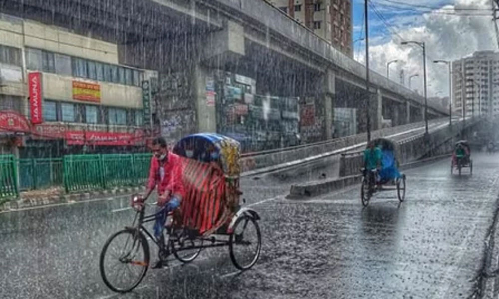 ঢাকাসহ চার বিভাগে বজ্রসহ বৃষ্টির সম্ভাবনা