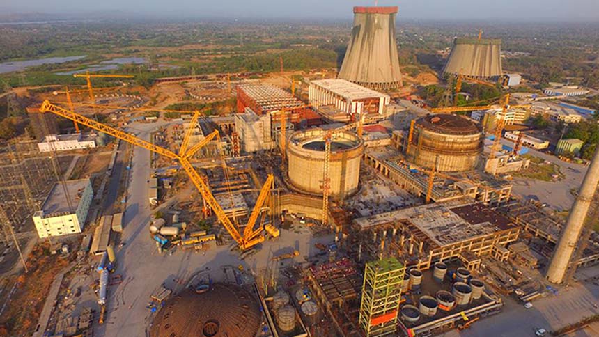 রূপপুরের সঞ্চালন লাইনের বড় চ্যালেঞ্জ নদী পারাপার