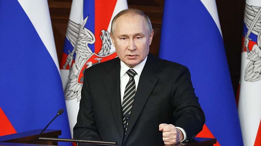 পুতিনের ঘোষণায় ইউক্রেনের ৪ অঞ্চল রাশিয়ার হচ্ছে আজ