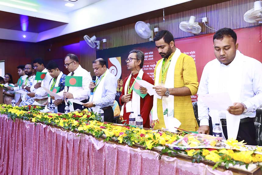 নারীর প্রতি সহিংসতা রোধের শপথ নিয়ে প্রথম বর্ষপূর্তি উৎসব করেছে নোয়াখালী সাইবার ওয়ারিয়র্স