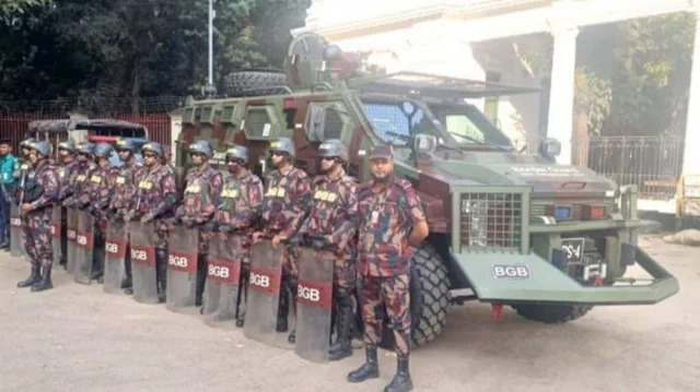 রাজধানী ও আশপাশে ১৪ প্লাটুন বিজিবি মোতায়েন