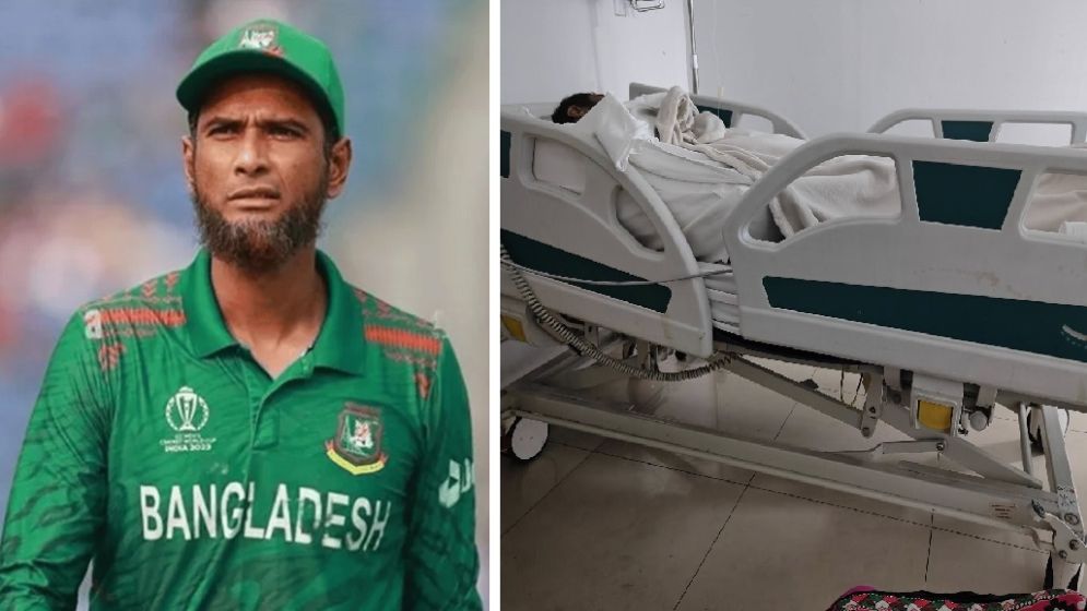 হাসপাতালে চিকিৎসাধীন মাহমুদউল্লাহ রিয়াদ