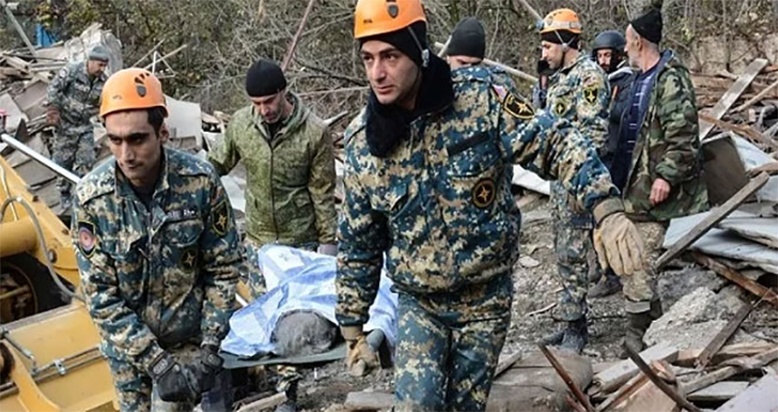 আজারবাইজানের সঙ্গে সংঘর্ষে আর্মেনিয়ার ১৩৫ সেনা নিহত