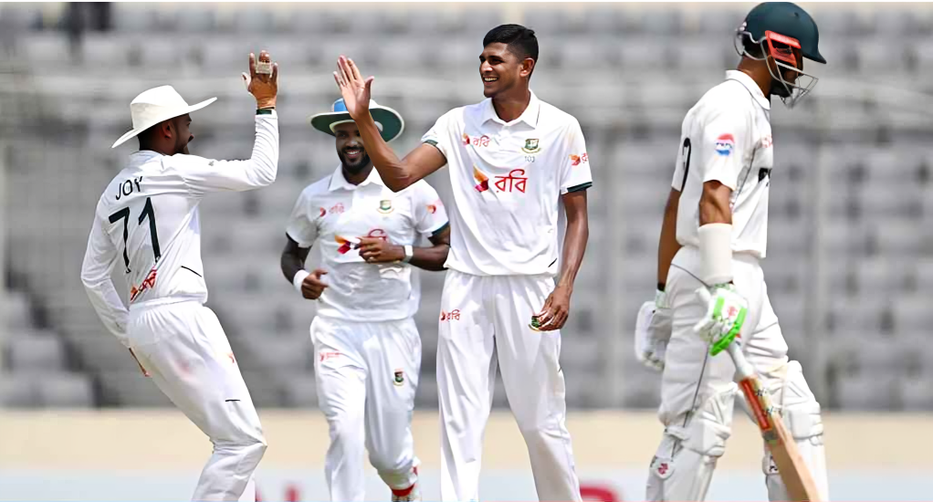 ইতিহাস গড়ে পাকিস্তানকে ধবলধোলাই, টেস্ট র‍্যাঙ্কিংয়ে ভারতকে পেছনে ফেলল বাংলাদেশ