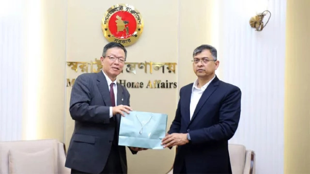 পুলিশ পুনর্গঠনে জাপানের সহযোগিতা প্রত্যাশা স্বরাষ্ট্রমন্ত্রীর