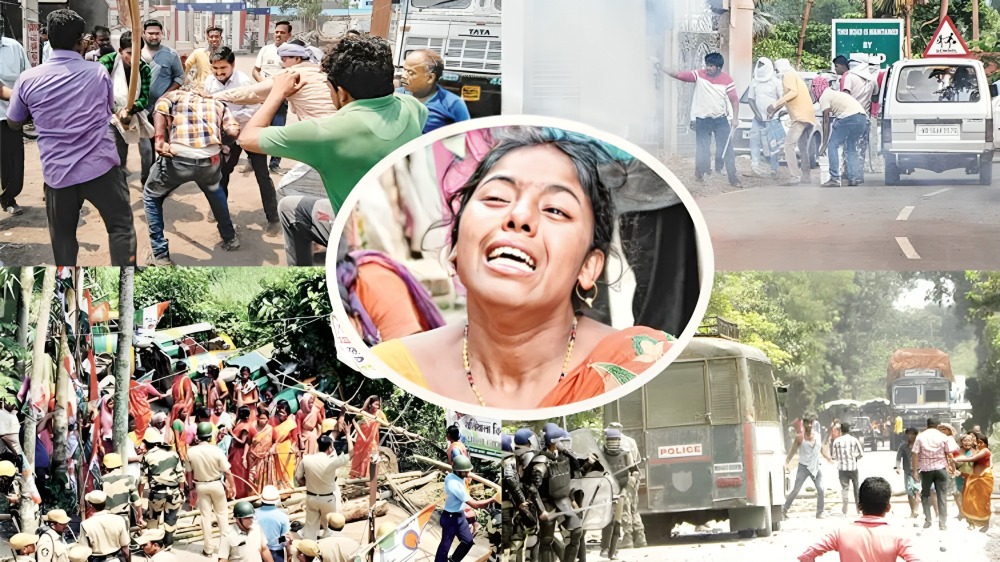 পশ্চিমবঙ্গে নির্বাচনী ফল প্রকাশের পর সহিংসতা!
