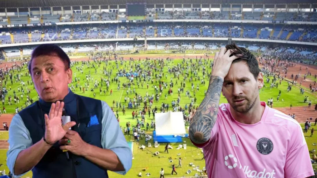 যুবভারতী স্টেডিয়ামের ভাঙচুরের ঘটনায় মেসিকেই দোষী করলেন গাভাস্কার