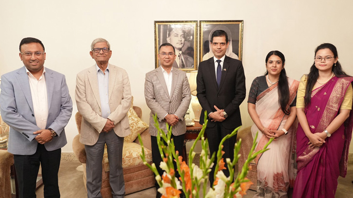 তারেক রহমানের সঙ্গে নেপাল রাষ্ট্রদূতের সৌজন্য সাক্ষাৎ