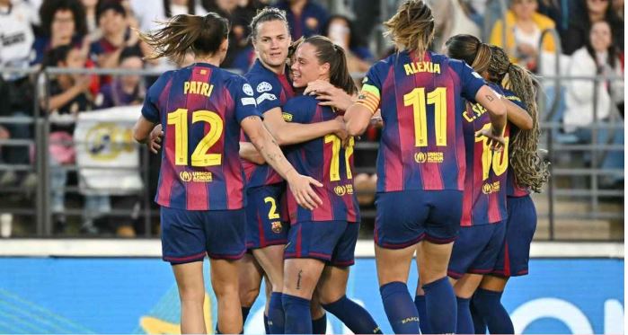 রিয়ালকে উড়িয়ে সেমিফাইনালের পথে বার্সেলোনার মেয়েদের দাপট
