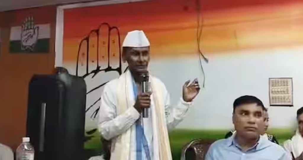 বাংলাদেশের জাতীয় সংগীত গাইলেন কংগ্রেস নেতা, ভারতে তোলপাড়