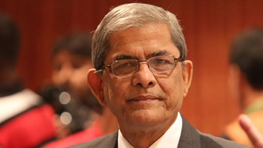 ভারতের প্রতি যে আশা মির্জা ফখরুলের