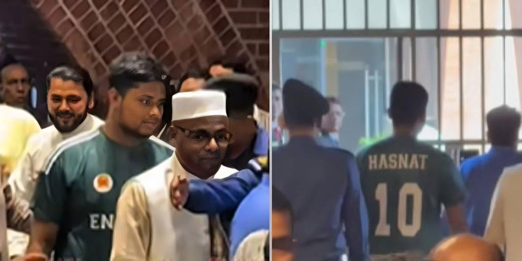 সেই ঐতিহাসিক জার্সি পরে সংসদে ঢুকলেন হাসনাত আবদুল্লাহ