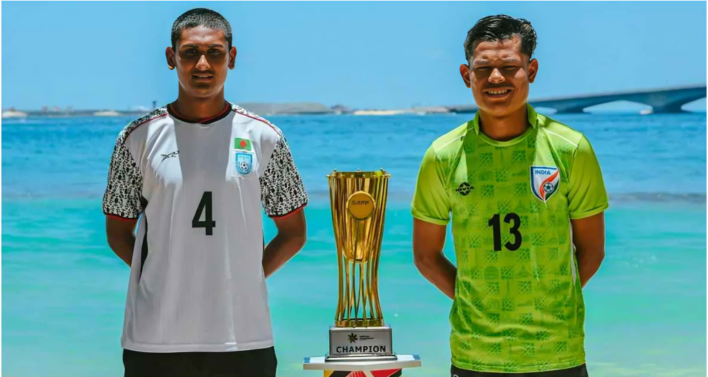 রাতে শিরোপার লড়াইয়ে ভারতের বিপক্ষে মাঠে নামছে বাংলাদেশ