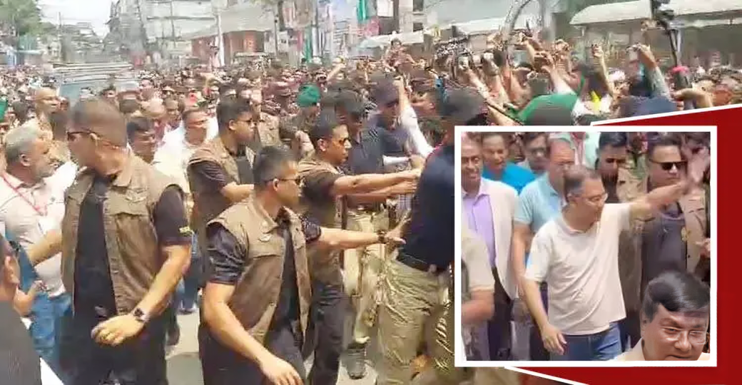 সার্কিট হাউজ থেকে আদালত পর্যন্ত পায়ে হেঁটে প্রধানমন্ত্রী তারেক রহমান