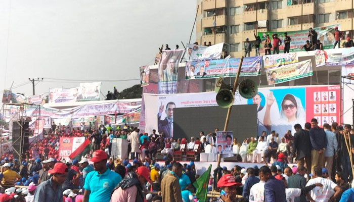 গোলাপবাগে বিএনপির ১০ দফা দাবি