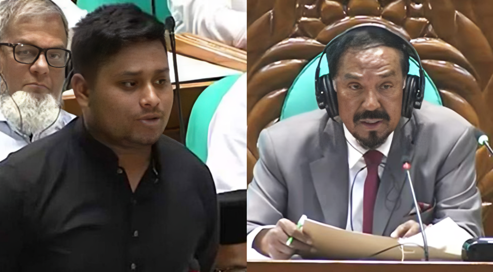 দিস ইজ নট শাহবাগ স্কয়ার, সংসদে হাসনাতকে স্পিকারের সতর্কবার্তা