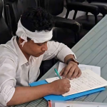 এসএসসি হলে ফ্যান ভেঙে মাথায় পড়ে আহত পরীক্ষার্থী, তবুও শেষ করলেন পরীক্ষা