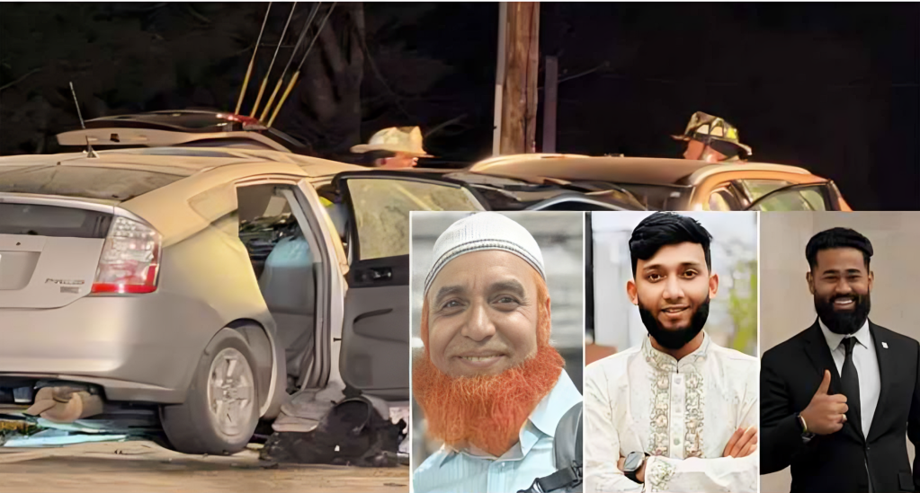 নিউইয়র্কে ভয়াবহ সড়ক দুর্ঘটনা, একই পরিবারের ৪ জনের প্রাণহানি