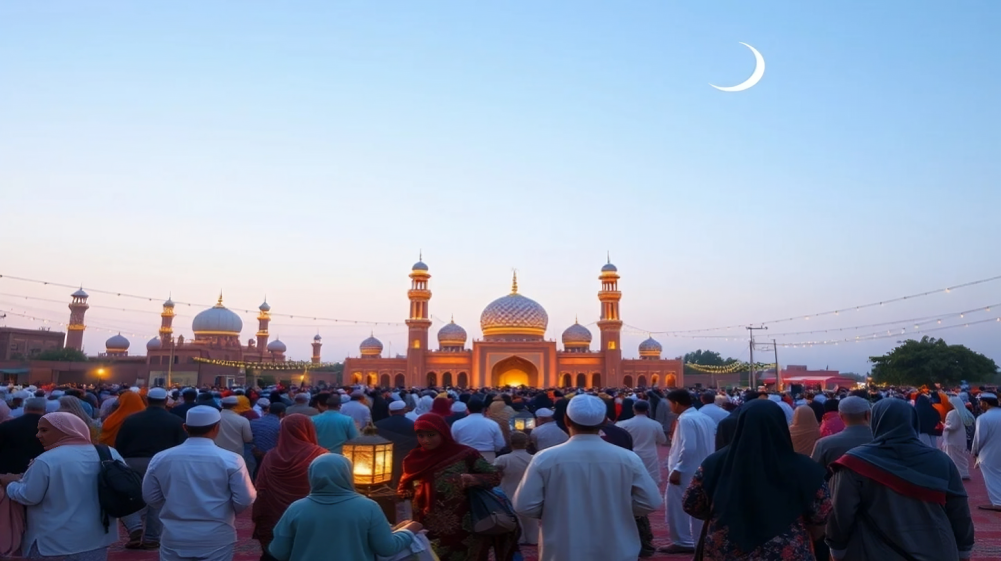 চাঁদ দেখেই ঈদের আনন্দ—তিন দেশে আজ উদযাপিত হচ্ছে ঈদুল ফিতর
