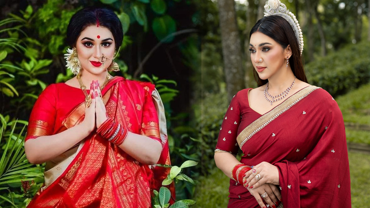 পূজায় কষ্ট পান অপু বিশ্বাস, জানালেন তার স্মৃতির কথা