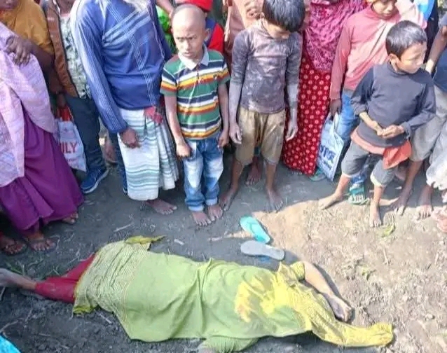 খানসামায় ভুট্টা ক্ষেত থেকে নারীর লাশ উদ্ধার