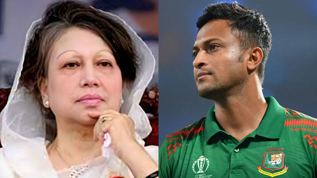 খালেদা জিয়ার মৃত্যুতে সাকিব আল হাসানের শোকবার্তা