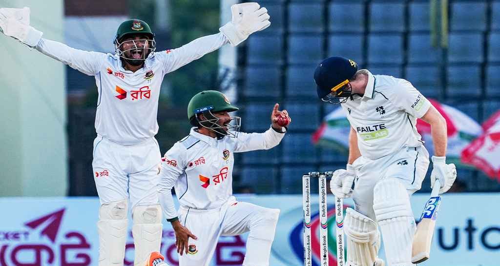 চায়ের দেশে আইরিশদের ইনিংস ব্যবধানে পরাজিত করল টাইগাররা