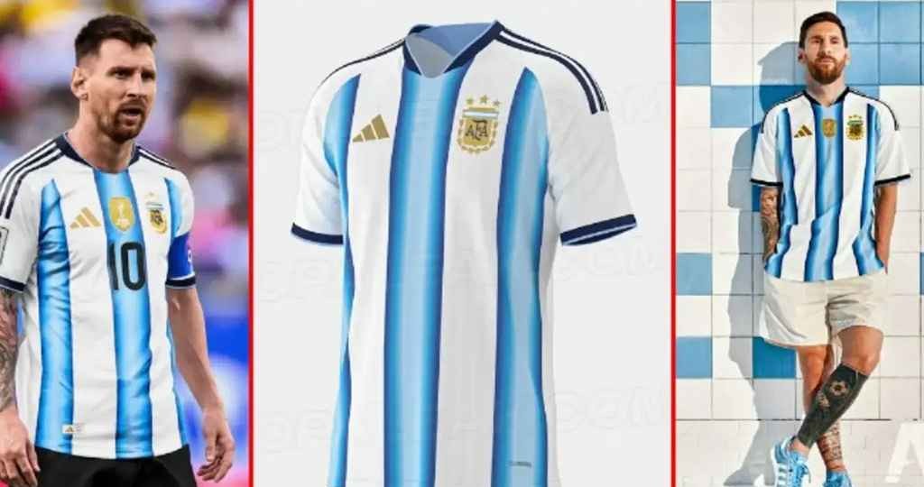 ব্রাজিলিয়ান ডিজাইনারের হাতে তৈরি আর্জেন্টিনার নতুন বিশ্বকাপ জার্সি