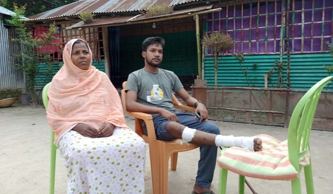 স্বাভাবিক জীবনে ফিরতে চায় গুলিবিদ্ধ