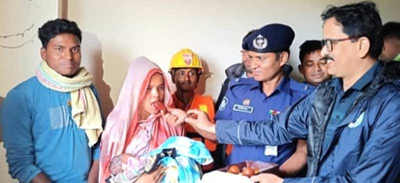 ঘূর্ণিঝড়ের মাঝে জন্ম নেয়া নবজাতকের নাম রাখা হলো ‘মোখা’