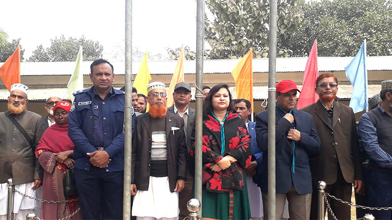 বিরামপুরে ২৬তম উপজেলা স্কাউটস সমাবেশের উদ্বোধন