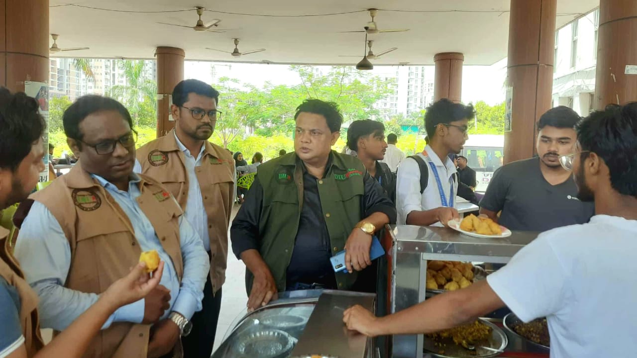 ডিআইইউ ক্যান্টিনে খাবারের মান বৃদ্ধিতে কঠোর অবস্থানে প্রশাসন