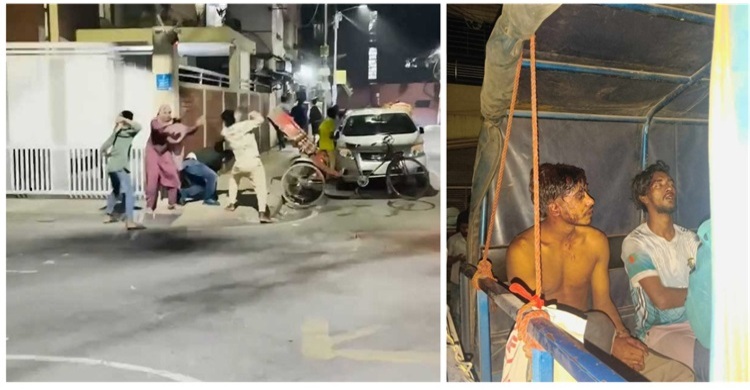 উত্তরায় প্রকাশ্যে দম্পতিকে কোপানো কিশোর গ্যাংয়ের ২ সদস্য আটক