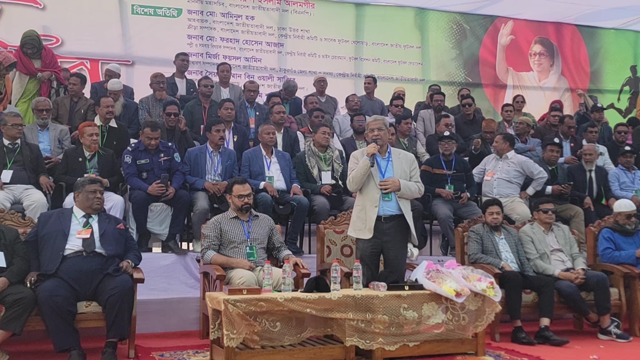 ঠাকুরগাঁওয়ে জিয়া স্মৃতি ফুটবল টুর্নামেন্ট অনুষ্ঠিত