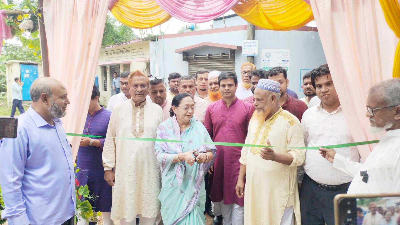 ছাগলনাইয়ার গতিয়া উচ্চ বিদ্যালয়ের নতুন ভবন উদ্বোধন