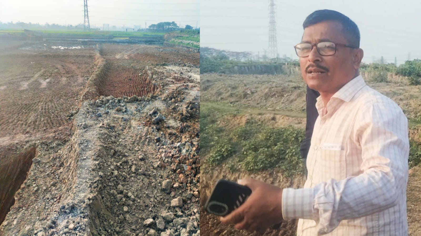 বাসনে বাড়ছে অবৈধভাবে মাটি কাটার দৌরাত্ম্য, মূলহোতা রিপন