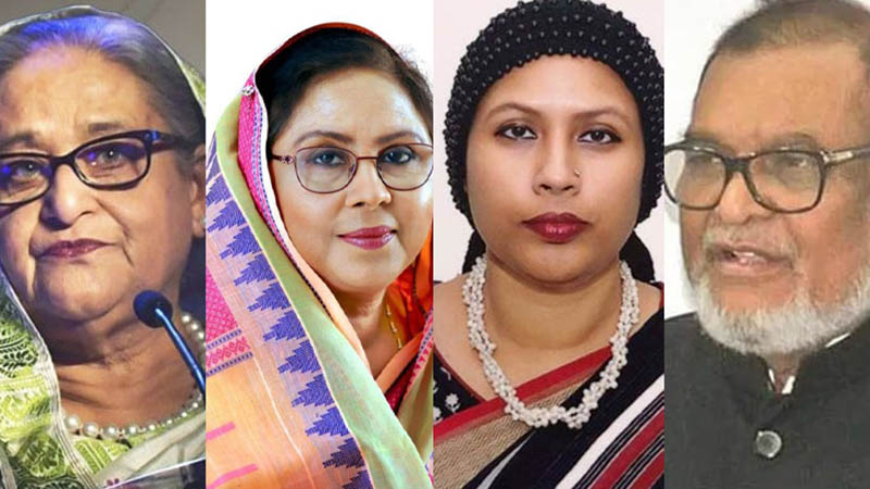 গাজীপুরে শেখ হাসিনা, মোজাম্মেল, চুমকি, টুসিসহ ১৩৫ জনের নামে হত্যা মামলা