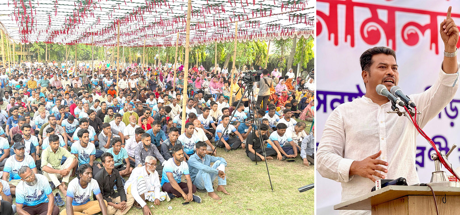 মুসলিম বিশ্বকে ঐক্যবদ্ধ হতে হবে: রাজধানীতে সমাবেশে হেযবুত তওহীদের এমাম
