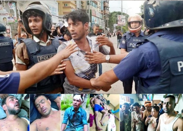 হবিগঞ্জে পুলিশ-বিএনপি সংঘর্ষ গুলিবিদ্ধসহ আহত শতাধিক, আটক ১০