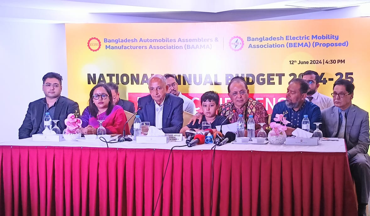 বাজেটে ইলেক্ট্রিক গাড়ি, লিথিয়াম ব্যাটারি ও চার্জিং স্টেশনকে প্রাধান্য দেওয়া হয়নি : বিইএমএ
