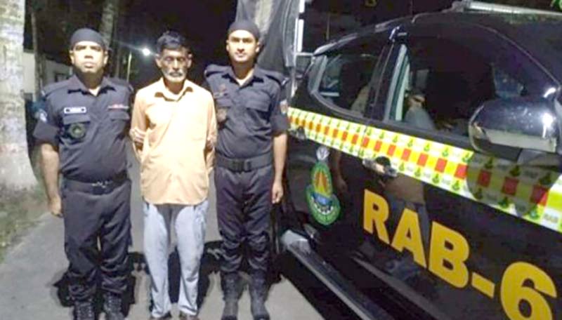 কলারোয়ায় পুত্রবধুকে ধর্ষণের অভিযোগে শ্বশুর আটক