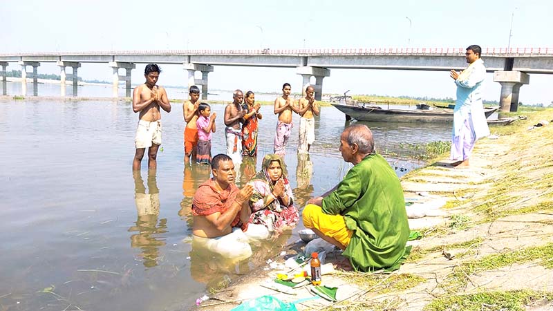কুড়িগ্রামে গঙ্গাপূজা ও দশহরা মেলা অনুষ্ঠিত