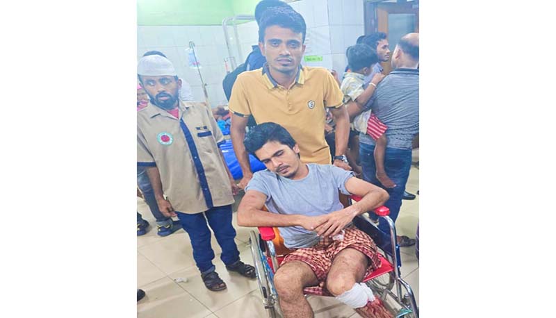 দুর্বত্তদের হামলায় সাবেক ছাত্রদল নেতা মেহেদী হাসান মারাত্মক জখম