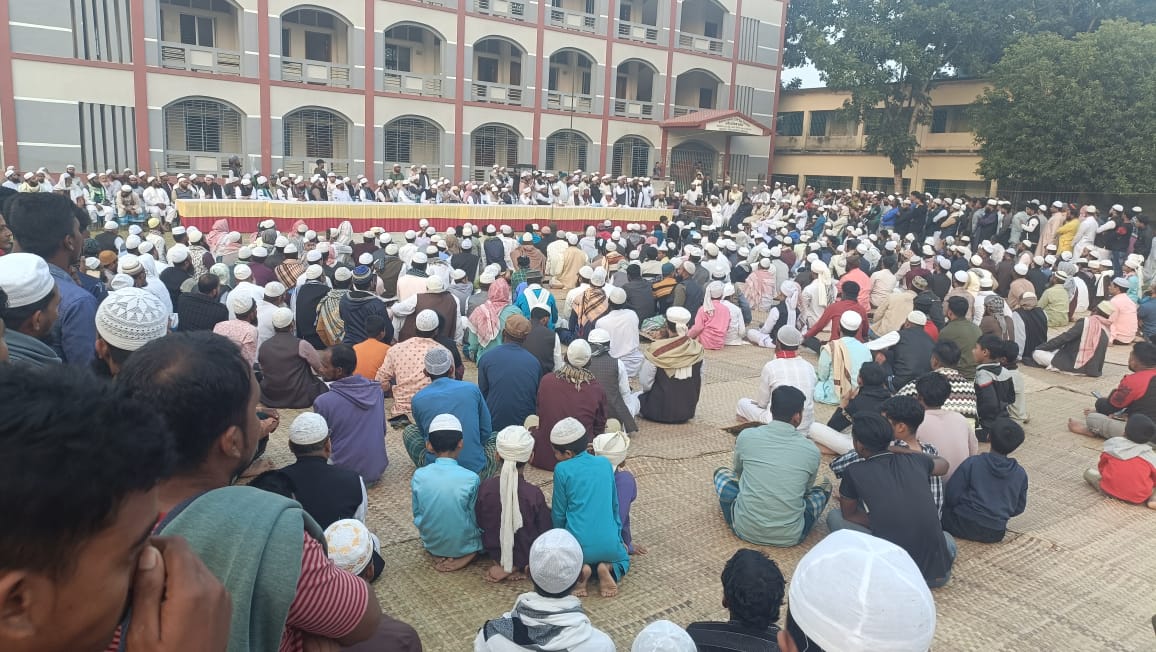 মনা পাগলার মেলার বিপক্ষে ইসলামিক সমমনা দলগুলোর জনসমাবেশ