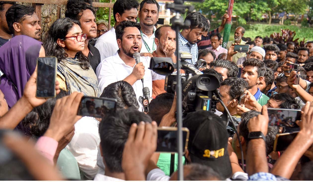 শুধু ক্ষমতা পরিবর্তন নয়, ভয় ভাঙাতেই জুলাই আন্দোলন হয়েছে: নাহিদ ইসলাম